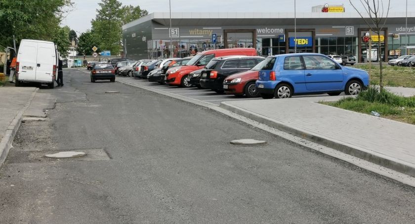 Zdjęcie: Ulica Bieszczadzka przed remontem