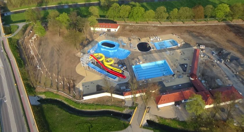 Zdjęcie: Aquafun Legnica. Zdjęcie z lotu ptaka.