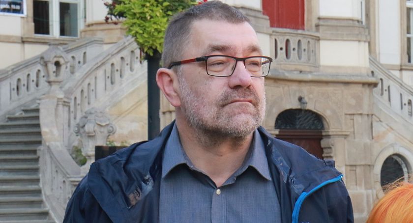 Legnica. Dyrektor teatru Jacek Głomb