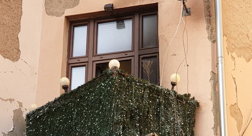 Zdjęcie: Pożar w centrum Legnicy