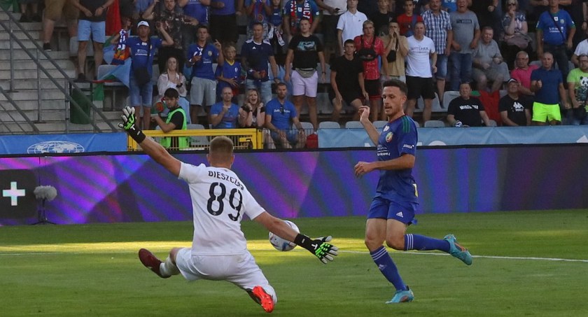 Zdjęcie: Miedź Legnica - Zagłębie Lubin. Fot. Andrzej Trzeciak