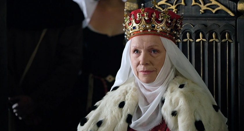 Zdjęcie: Halina Łabonarska jako królowa Jadwiga w 