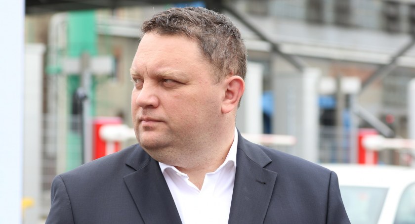 Zdjęcie: Odwołany prezes KGHM Marcin Chludziński (fot. Andrzej Trzeciak)