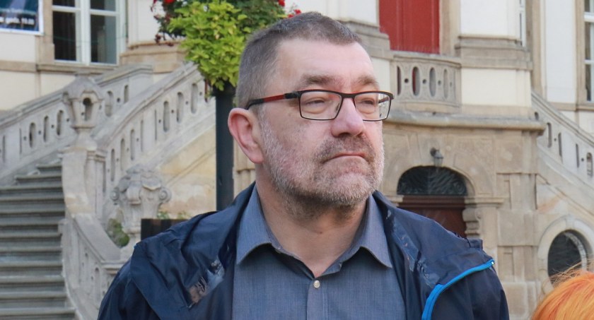 Zdjęcie: Jacek Głomb, dyrektor Teatru Modrzejewskiej w Legnicy (fot. Andrzej Trzeciak)