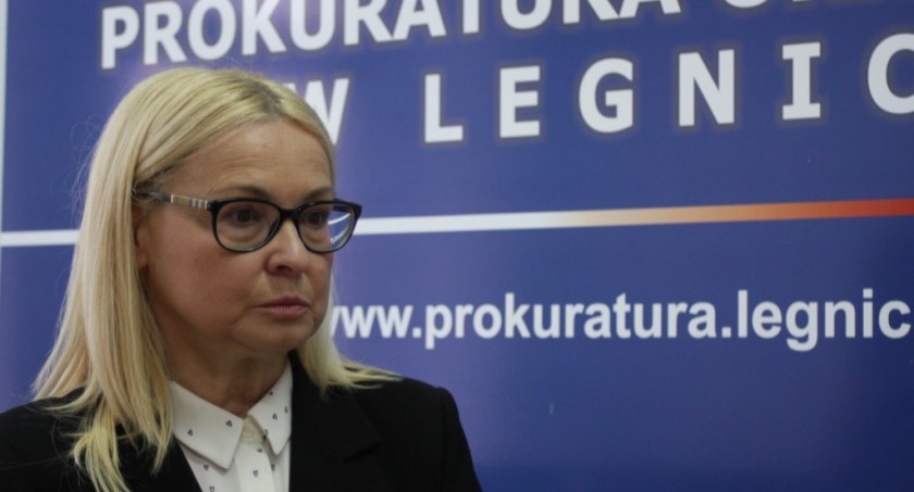 Zdjęcie: Prokurator Lidia Tkaczyszyn, rzeczniczka prasowa Prokuratury Okręgowej w Legnicy (fot. Piotr Kanikowski)