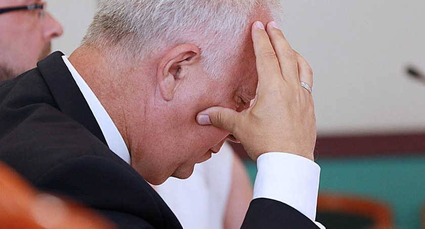 Zdjęcie: Tadeusz Krzakowski, prezydent Legnicy (fot. Andrzej Trzeciak).