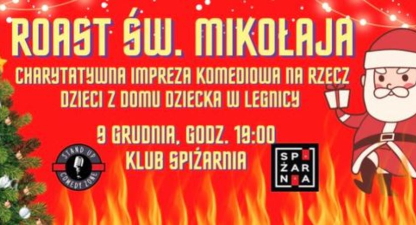 Zdjęcie: Roast św. Mikołaja Fot: mat. promocyjne organizatora