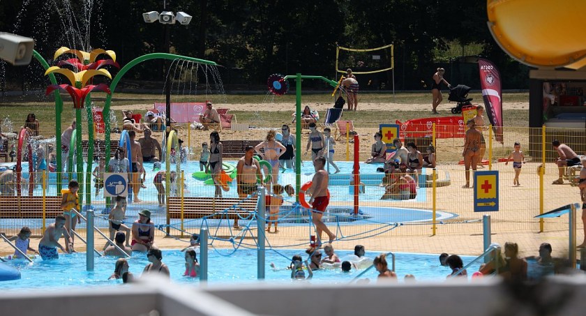 Zdjęcie: Letni Park Wodny Aquafun był w tym sezonie czynny od maja do września. Fot. Andrzej Trzeciak.
