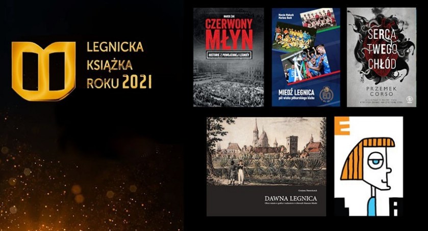 Zdjęcie: książki nominowane do Legnickiej Książki Roku Fot: mat. promocyjnejne