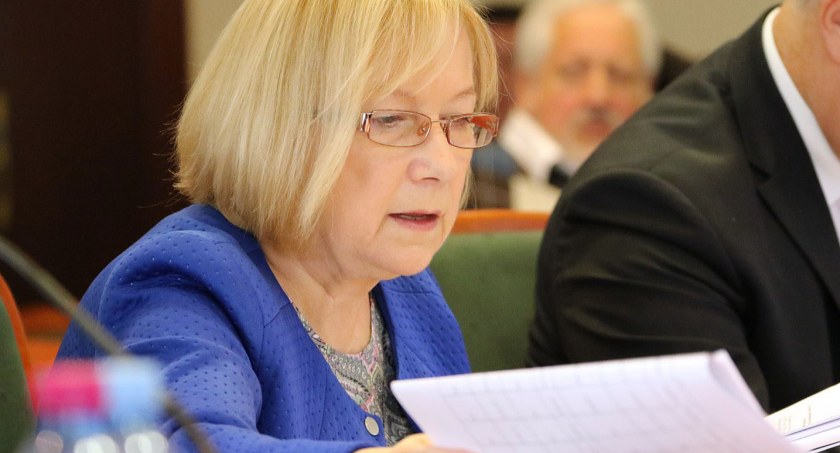 Zdjęcie: Jadwiga Zienkiewicz, zastępca prezydenta Legnicy. Fot. Andrzej Trzeciak.