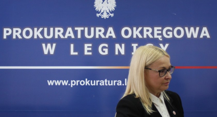 Zdjęcie: Prokurator Lidia Tkaczyszyn, rzeczniczka prasowa Prokuratury Okręgowej w Legnicy. Fot. Piotr Kanikowski