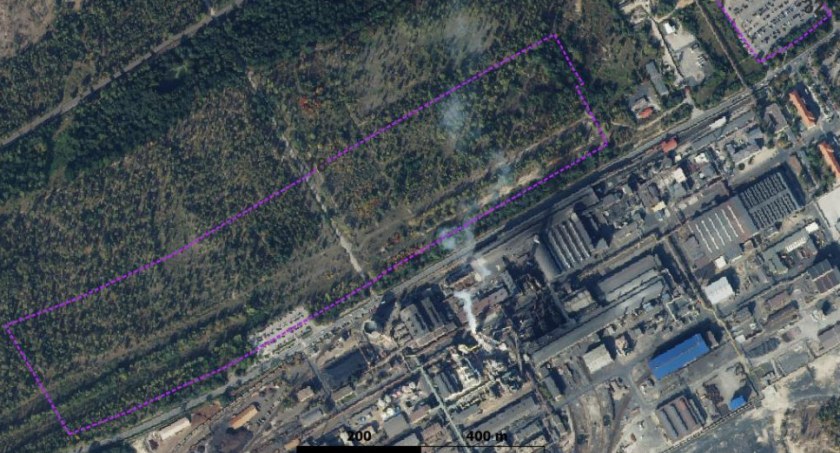 Zdjęcie: Obszar nr 18.  Źródło: Prognoza oddziaływania na środowisko projektu zmiany Studium uwarunkowań i kierunków zagospodarowania przestrzennego miasta Legnica.