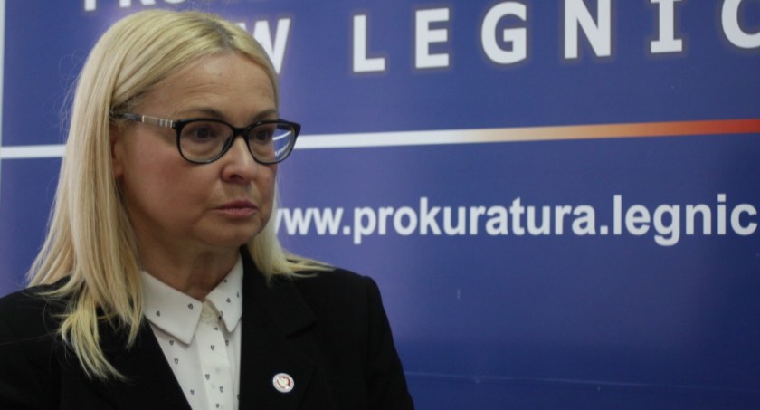 Zdjęcie: Lidia Tkaczyszyn, rzeczniczka Prokuratury Okręgowej w Legnicy. Fot. Piotr Kanikowski