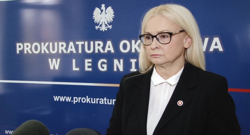 Zdjęcie: Prokurator Lidia Tkaczyszyn, rzeczniczka prasowa Prokuratury Okręgowej w Legnicy. Fot. Andrzej Trzeciak.