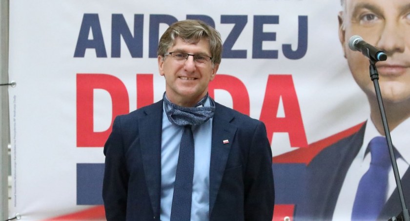 Zdjęcie: Adam babuśka, starosta legnicki. Fot. Andrzej Trzeciak