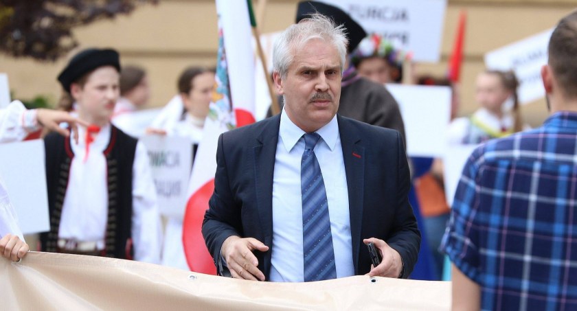 Zdjęcie: Jerzy Starzyński, założyciel i kierownik Łemkowskiego Zespołu Pieśni i Tańca 