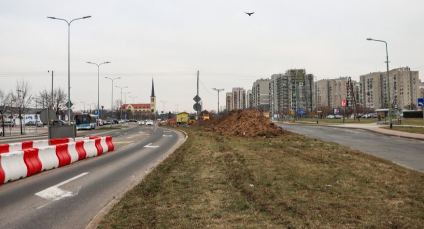 Zdjęcie: Przebudowa ul. Sikorskiego w Legnicy. Fot. Urząd Miasta w Legnicy. 