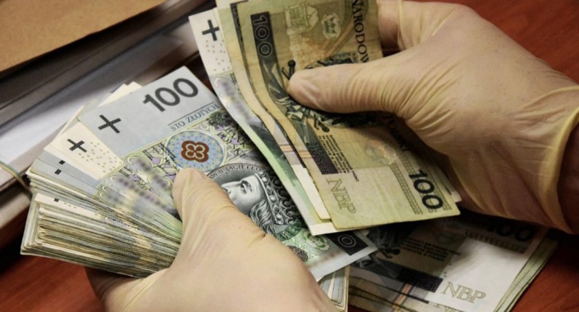 Zdjęcie: pieniądze Fot.: mat. prasowe, lubuska policja 