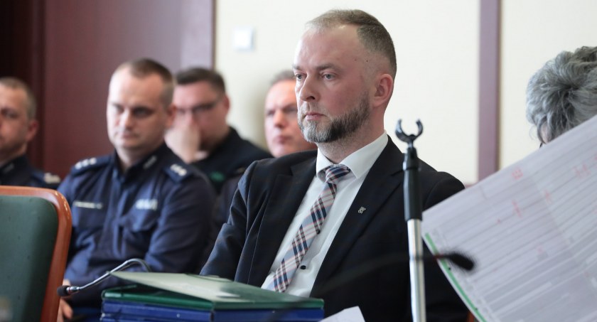 Zdjęcie: Krzysztof Duszkiewicz, zastępca prezydenta Legnicy. Fot. Andrzej Trzeciak.
