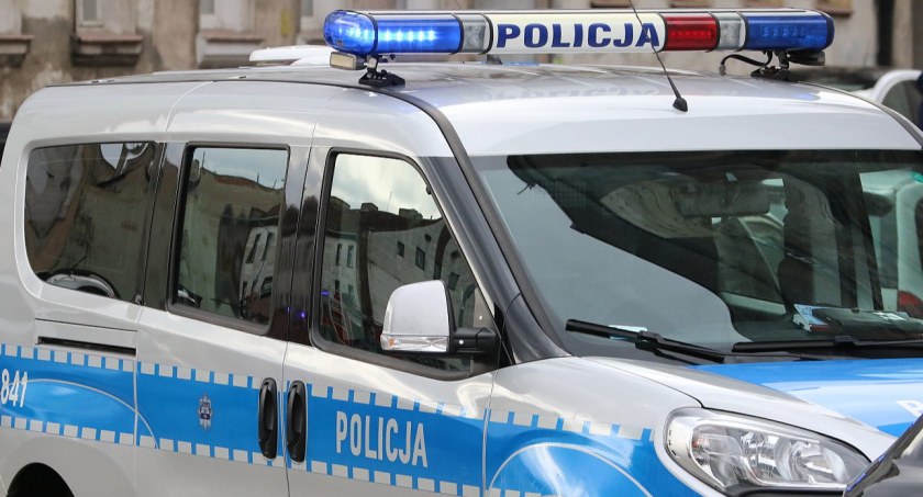 Zdjęcie: Radiowóz policji. Fot. Andrzej Trzeciak.