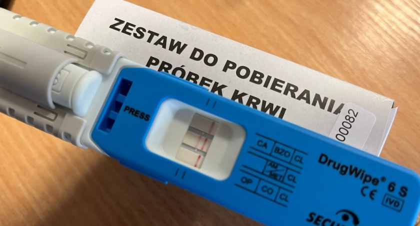 Zdjęcie: narkotest Fot.: mat.KMP