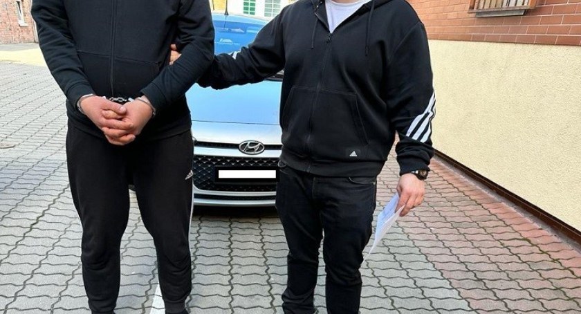 Zdjęcie: zatrzymany Fot.: KMP