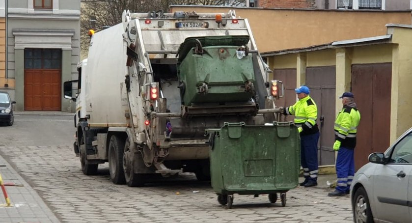 Zdjęcie: Śmieciarka LPGK. Fot. Andrzej Trzeciak