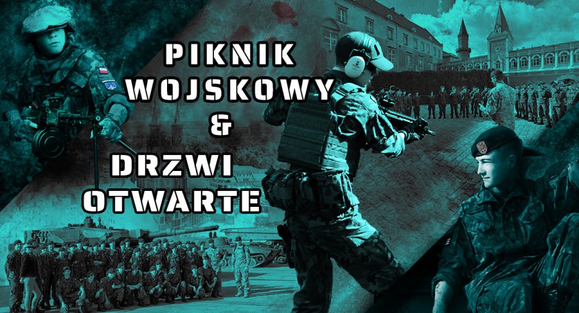 Zdjęcie: plakat pikniku wojskowego Fot.: mat.prasowe.
