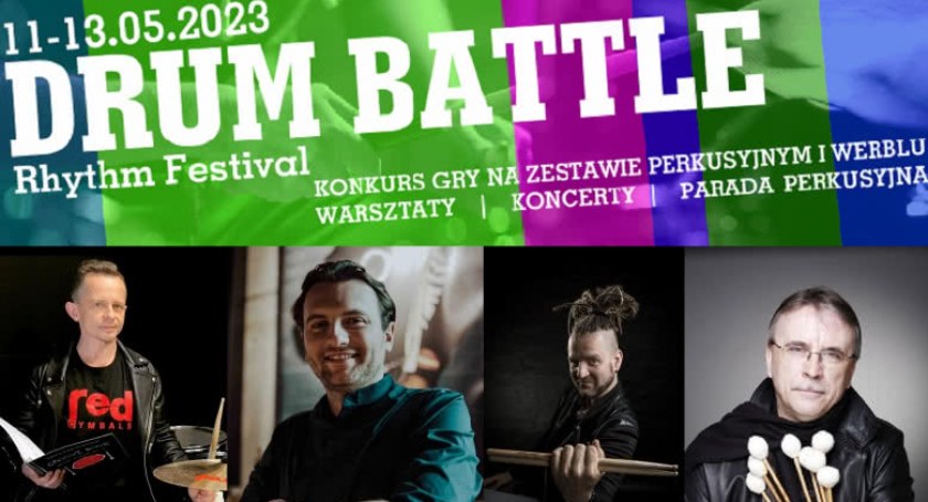 Zdjęcie: plakat Drum Battle Fot.: materiały promo.