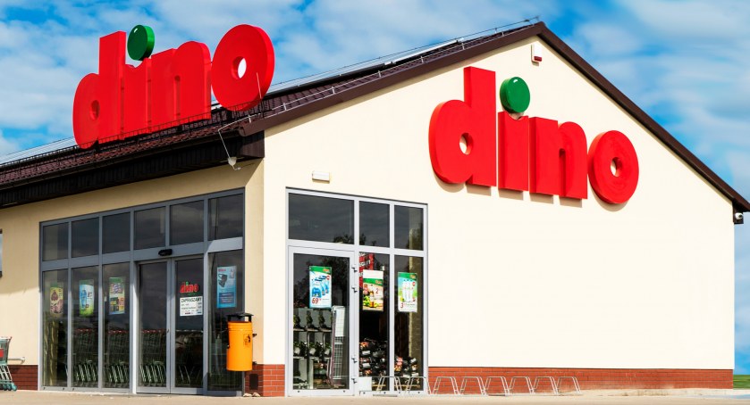 Zdjęcie ilustracyjne: market sieci handlowej Dino. Źródło: Dino Polska