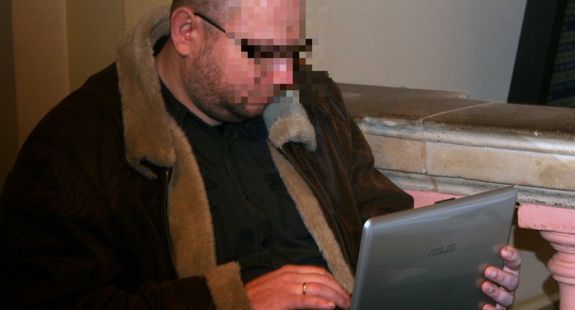 Zdjęcie: Piotr W. znany jako bloger Matka Kurka. Fot. Piotr Kanikowski