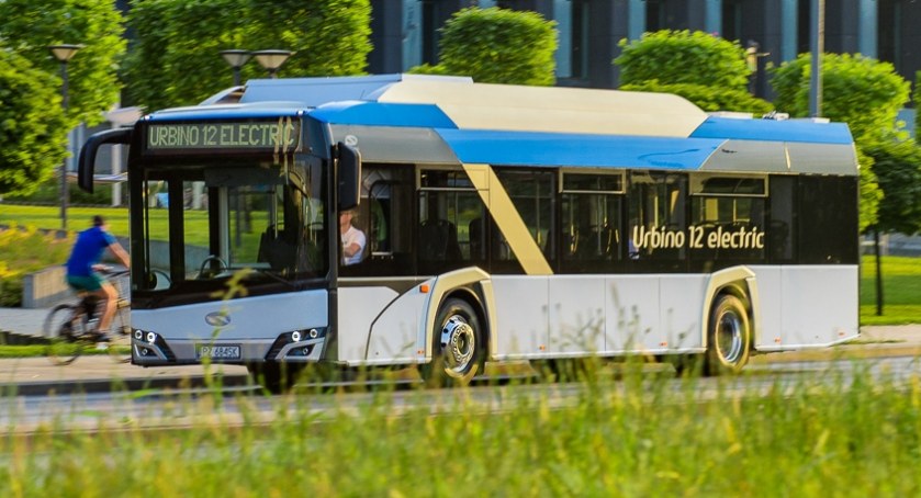 Zdjęcie: Autobus Solaris Urbino 12 elektric. Źródło: Solaris Bus & Coach