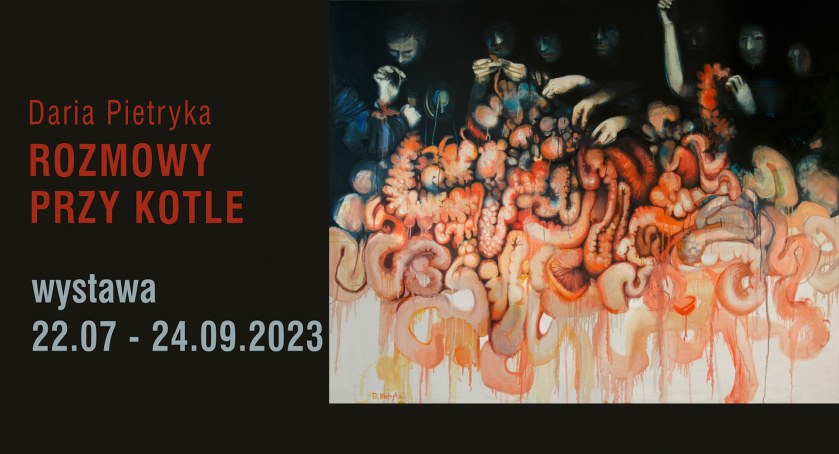 Zdjęcie: plakat wystawy Fot.: Galeria Sztuki, praca Darii Pietryki