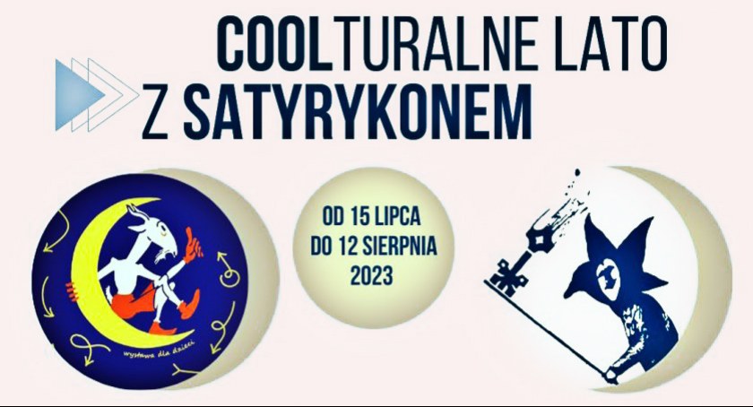 Zdjęcie: plakat Coolturalnego lata z Satyrykonem Fot.: LCK