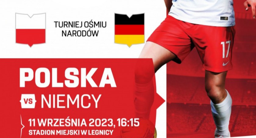 Zdjęcie: plakat meczu Polska-Niemcy Fot.:UM