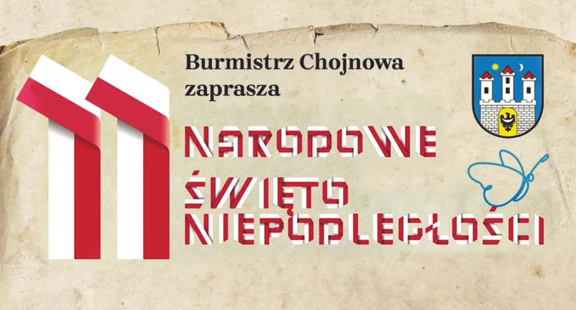 Zdjęcie: plakat Dnia Niepodległości Fot.: UM Chojnów