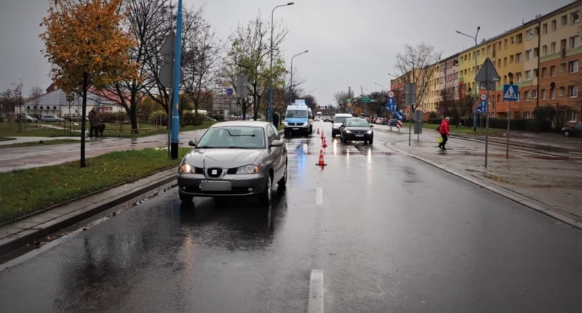 Zdjęcie: miejsce wypadku Fot.: KMP