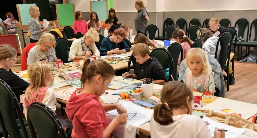 Zdjęcie: zajęcia w Atrium Fot.: Dom Kultury Atrium 