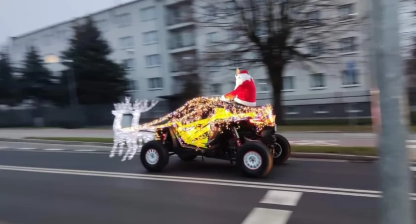 Zdjęcie: Mikołaj Fot.: Pingwin Legnica Dealer Polaris