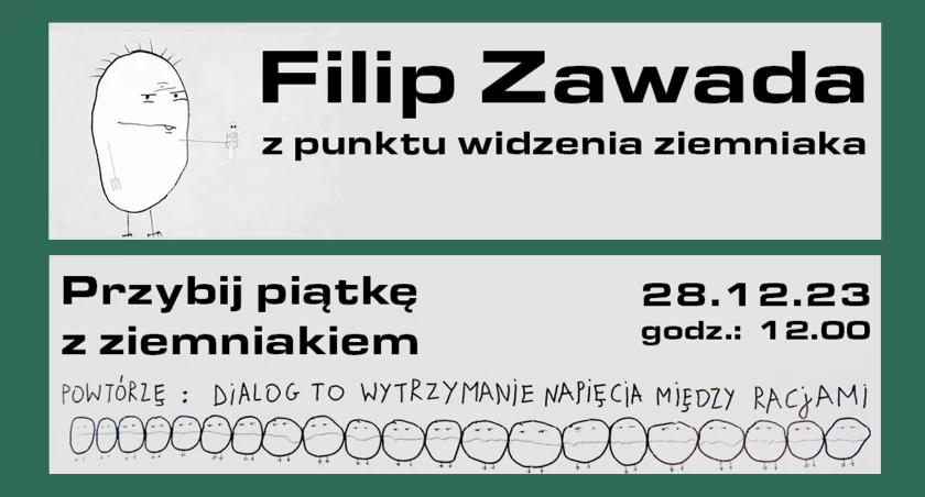 Zdjęcie: prace Filipa Zawady Fot.: Galeria Sztuki 