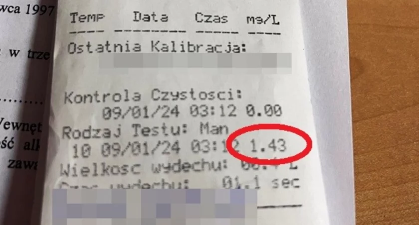 Zdjęcie: wydruk z aklomatu  Fot.: KMP
