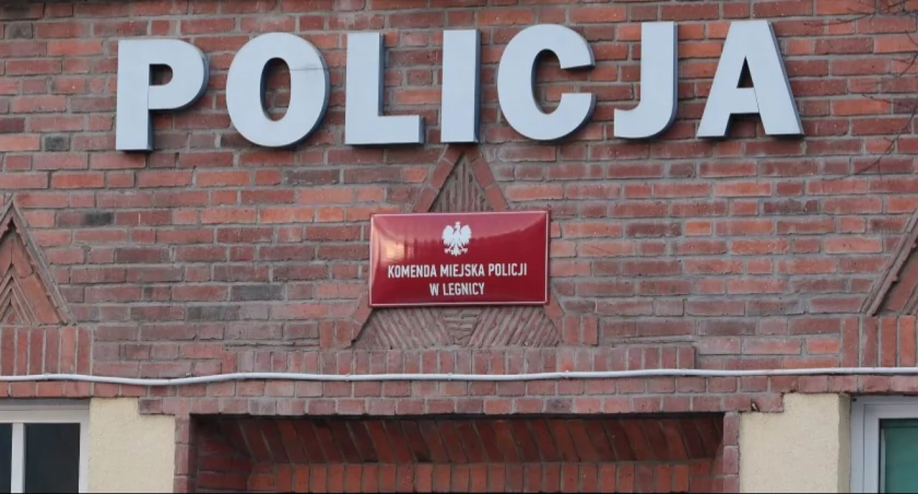 Zdjęcie: komenda policji w Legnicy. fot. Andrzej Trzeciak