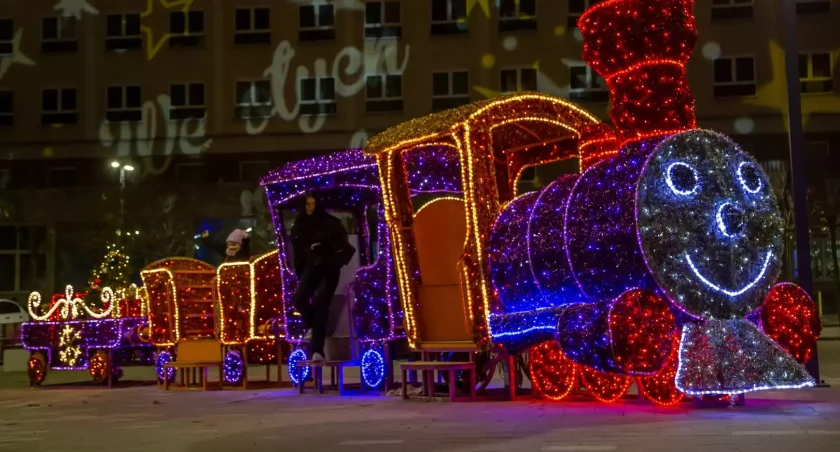 Zdjęcie: Iluminacja świąteczna w Legnicy. Fot. Urząd Miasta w Legnicy