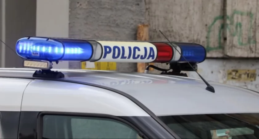 Zdjęcie. Policyjny radiowóz. Fot. Andrzej Trzeciak