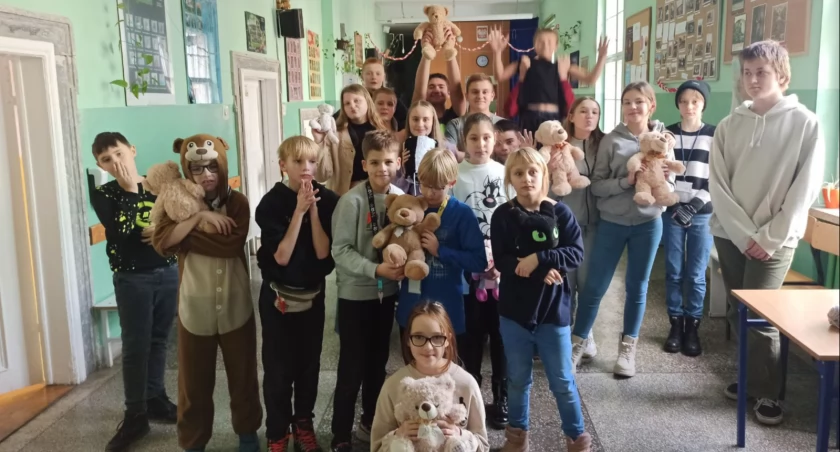Zdjęcie: dzieci z SP  im. św. Franciszka w Legnicy 