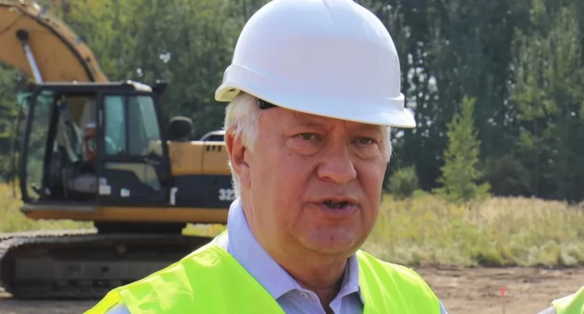 Zdjęcie: Tadeusz Krzakowski, prezydent Legnicy. Fot. Andrzej Trzeciak