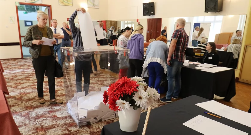 Zdjęcie: Lokal wyborczy 2018 r.