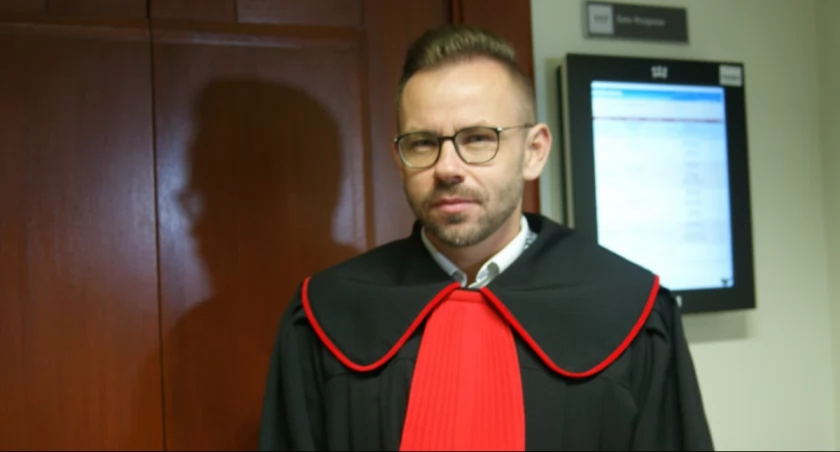 Zdjęcie: Prokurator Mariusz Kluczyński, kierownik Działu Śledztw Prokuratury Rejonowej w Legnicy
