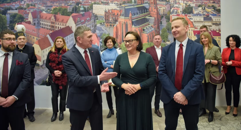 Zdjęcie: Arkadiusz Sikora na otwarciu biura poselskiego  Fot.: Aga Jackiewicz