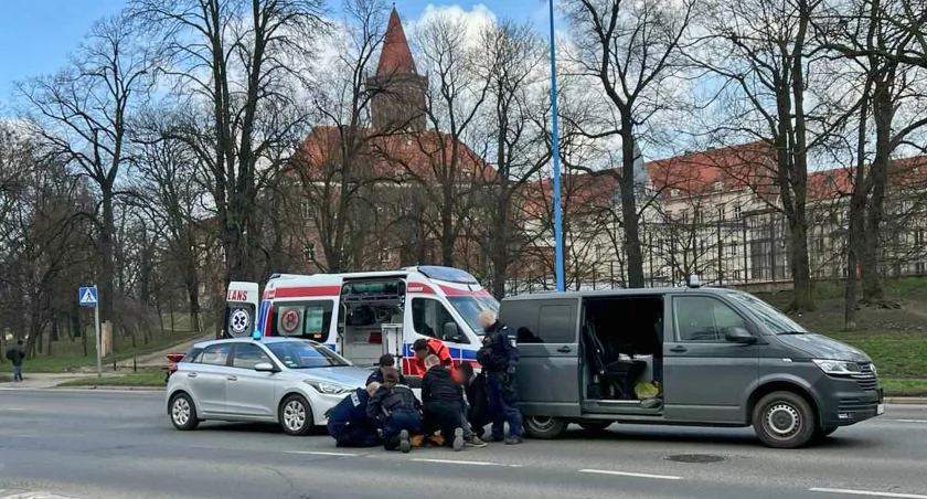 Zdjęcie: zatrzymanie Fot.: czytelnik (dziękujemy)